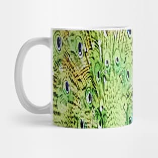 Blue Peacock Mug